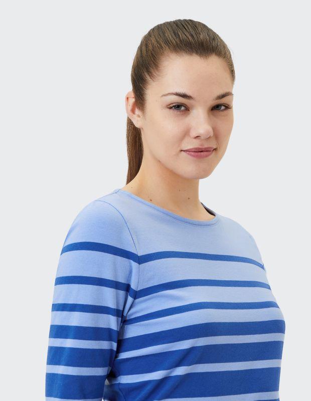 Joy Sportswear 3/4-Arm-Shirt LISA Shirt mit zweifarbigem Ringeldesign Exklusive Angebote