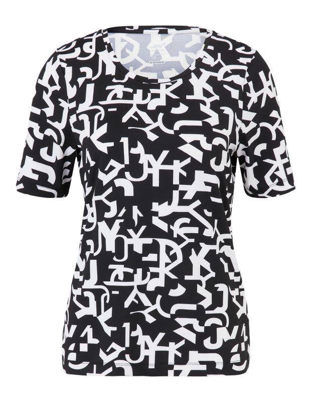 Joy Sportswear T-Shirt LOTTA T-Shirt mit grafischem Allover Print Blitzangebot