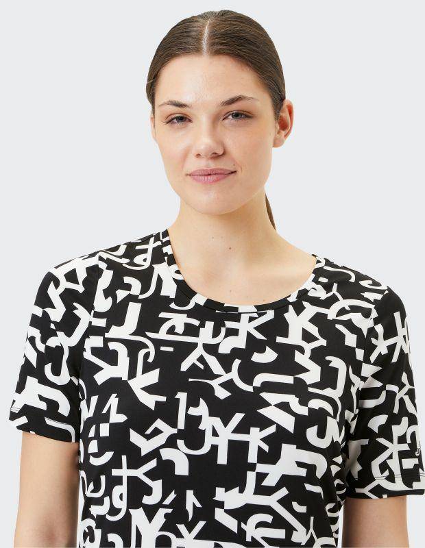 Joy Sportswear T-Shirt LOTTA T-Shirt mit grafischem Allover Print Blitzangebot