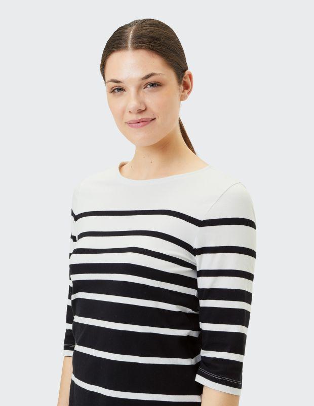 Joy Sportswear 3/4-Arm-Shirt LISA Shirt mit zweifarbigem Ringeldesign Neuheiten