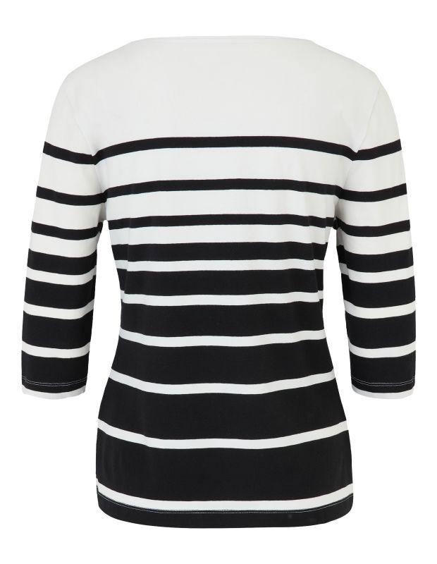 Joy Sportswear 3/4-Arm-Shirt LISA Shirt mit zweifarbigem Ringeldesign Neuheiten