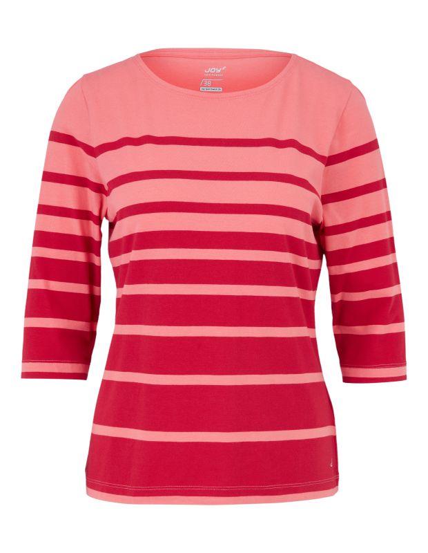 Joy Sportswear 3/4-Arm-Shirt LISA Shirt mit zweifarbigem Ringeldesign Kauf eins, bekomm eins gratis