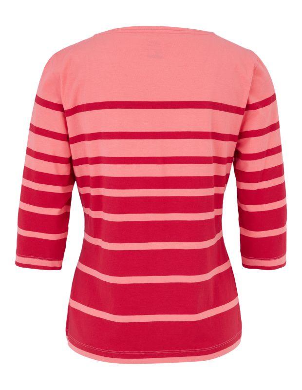 Joy Sportswear 3/4-Arm-Shirt LISA Shirt mit zweifarbigem Ringeldesign Kauf eins, bekomm eins gratis