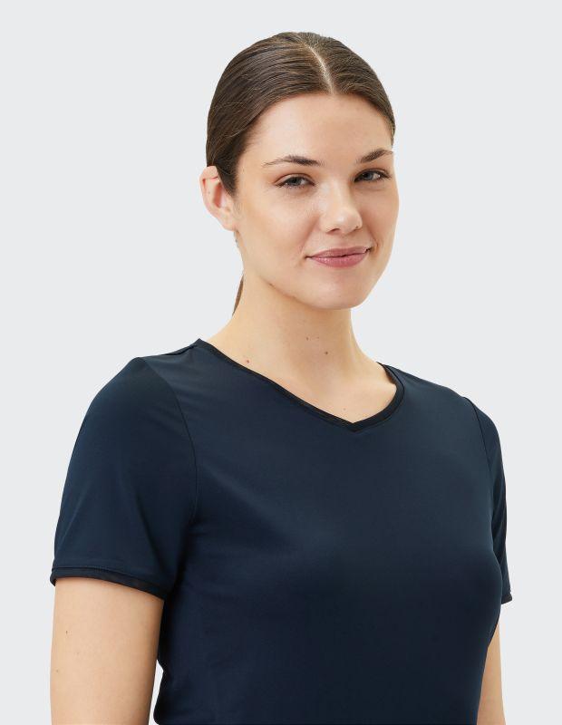 Joy Sportswear T-Shirt FELIA Sportives T-Shirt mit V-Ausschnitt Super Rabatt