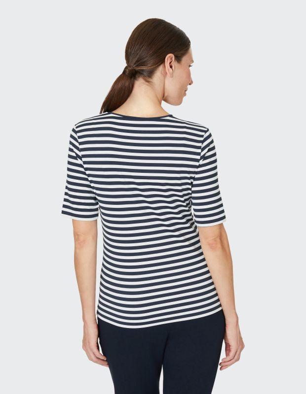 Joy Sportswear T-Shirt ALLISON Feiner Ringel im maritimen Look Speichern exportieren