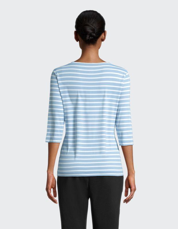 Joy Sportswear 3/4-Arm-Shirt CARINA Ringelshirt im maritimen Look 2025