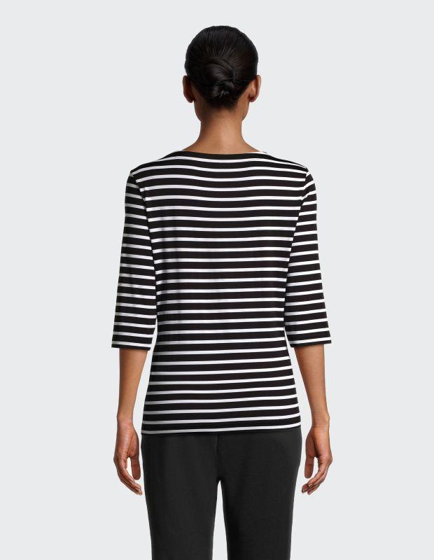 Joy Sportswear 3/4-Arm-Shirt CARINA Ringelshirt im maritimen Look Auslauf