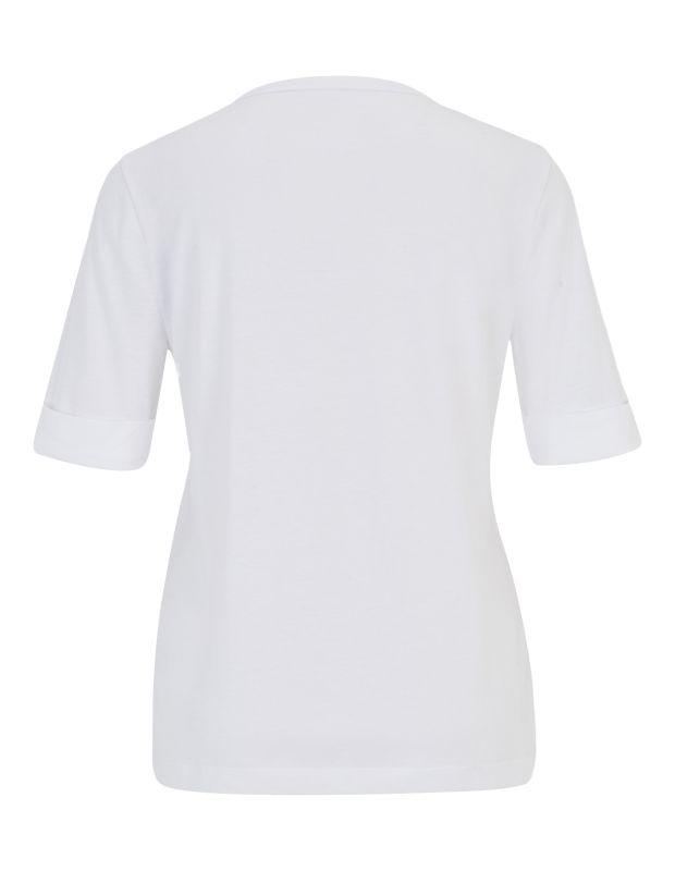Joy Sportswear T-Shirt MARA T-Shirt mit grafischem Schriftdruck Top Angebot