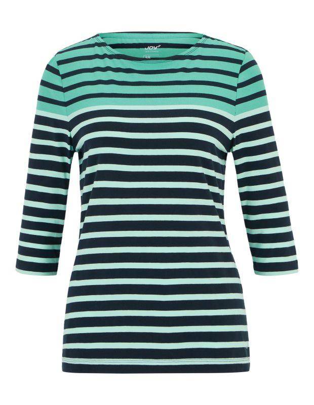 Joy Sportswear 3/4-Arm-Shirt CELIA T-Shirt mit feinem Ringeldessign Neueste Mode