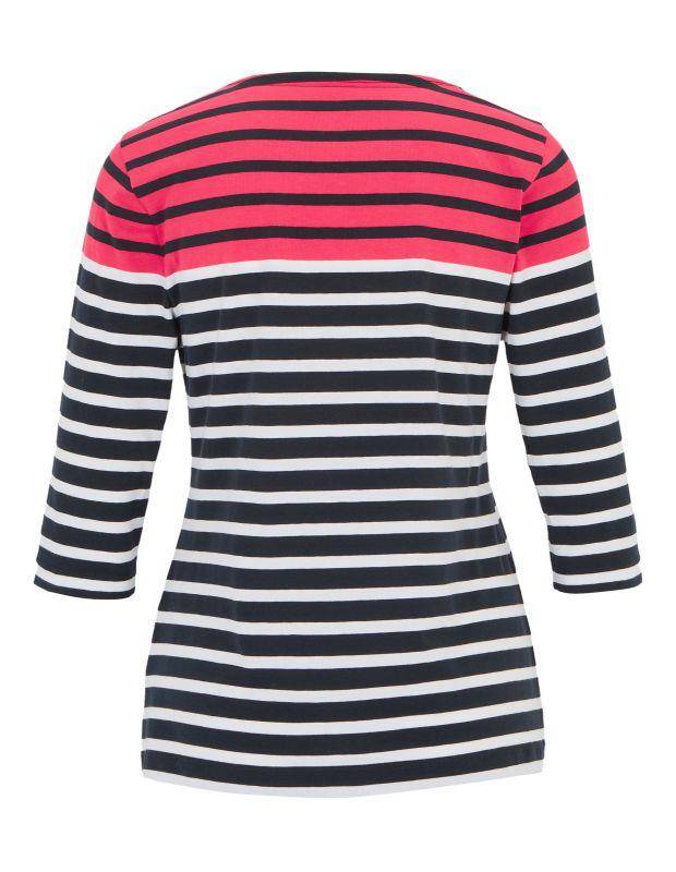 Joy Sportswear 3/4-Arm-Shirt CELIA T-Shirt mit feinem Ringeldessign Online Outlet