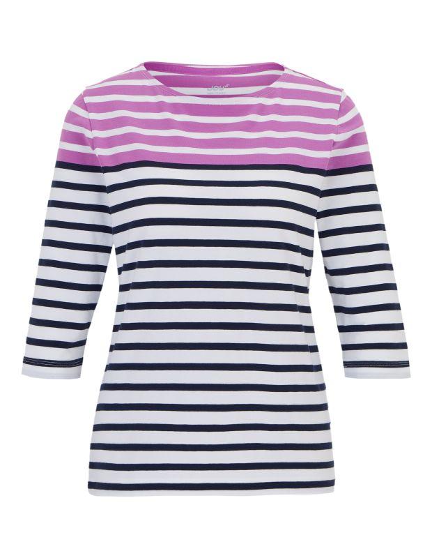 Joy Sportswear 3/4-Arm-Shirt CELIA T-Shirt mit feinem Ringeldessign Saisonale Angebote