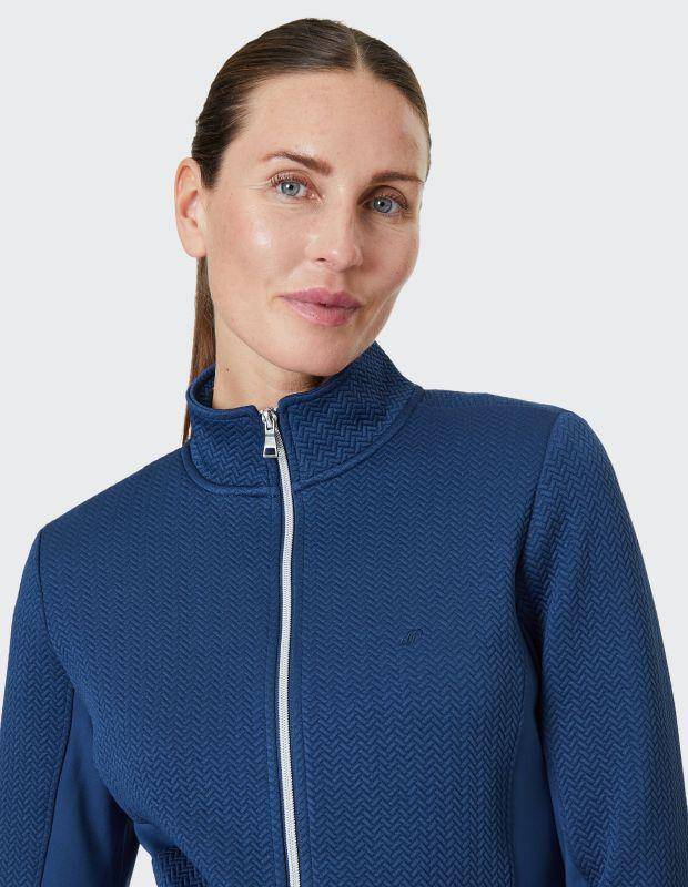 Joy Sportswear Sportjacke WIEBKE Sportive Jacke mit Zick-Zack-Struktur JETZT KAUFEN