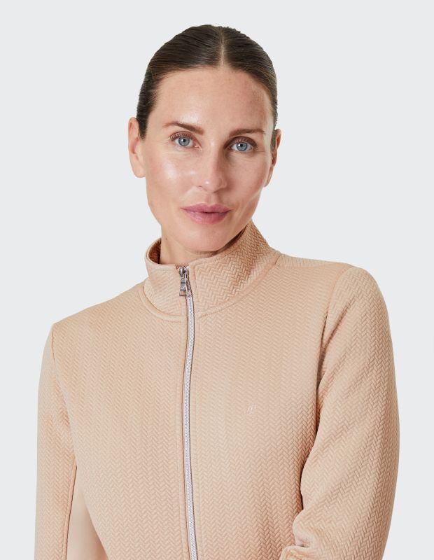 Joy Sportswear Sportjacke WIEBKE Sportive Jacke mit Zick-Zack-Struktur Neueste Stile