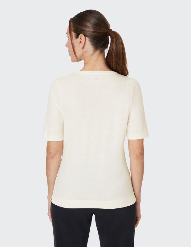 Joy Sportswear T-Shirt CHLOE T-Shirt mit schillerndem Blumendruck Bis zu 60% Rabatt