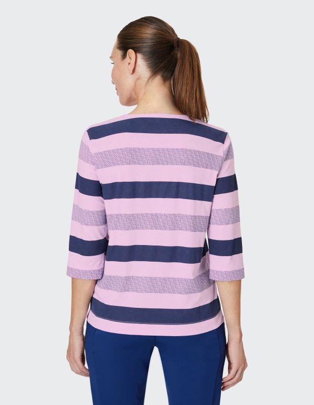 Joy Sportswear 3/4-Arm-Shirt MINNA 3/4-Arm-Shirt mit Druck Vierteljährliche Förderung