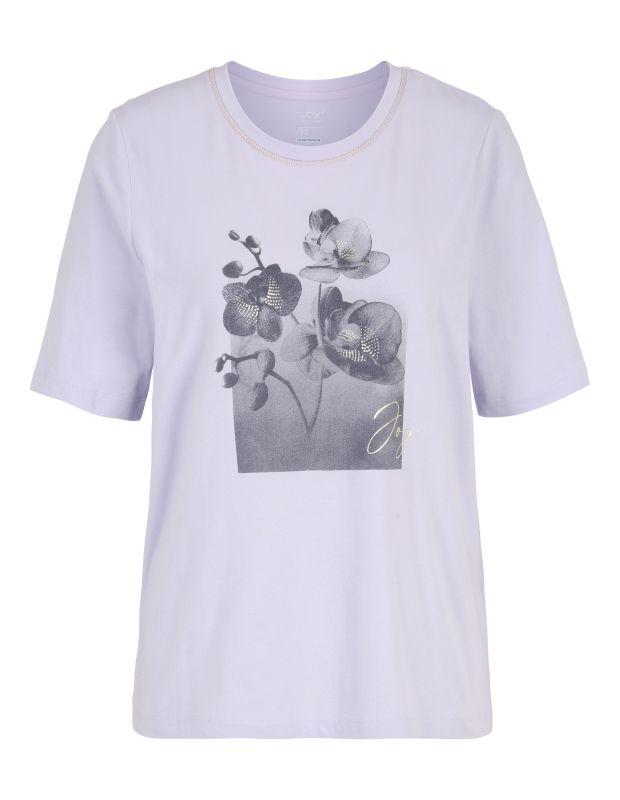 Joy Sportswear T-Shirt TALA Lockeres Shirt mit floralem Frontprint Rabatte dieses Monats