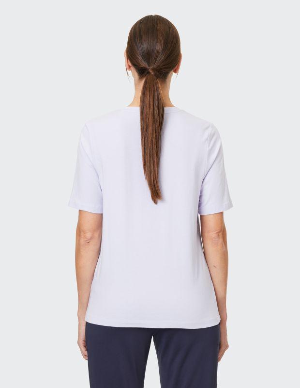Joy Sportswear T-Shirt TALA Lockeres Shirt mit floralem Frontprint Rabatte dieses Monats