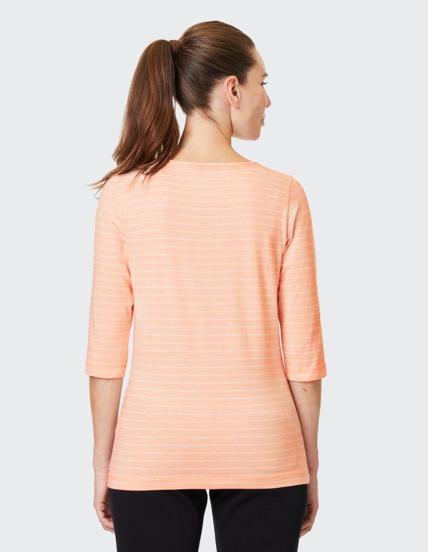 Joy Sportswear 3/4-Arm Shirt LOTTE 3/4-Arm Shirt mit modernem Ringel-Design Limitierter Zeitrabatt