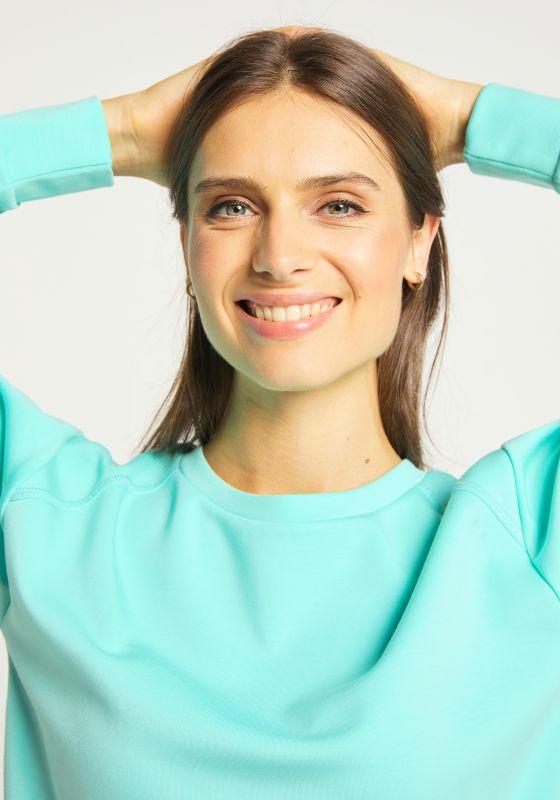 Joy Sportswear Sweatshirt ELENI Hochwertiges Sweatshirt mit dekorativer Kordel Fabrik Onlineshop