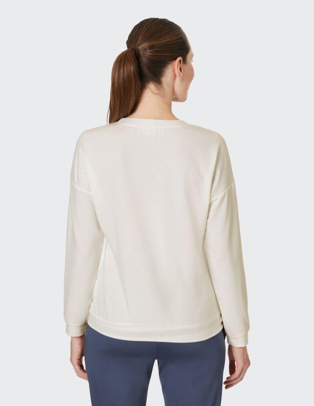 Joy Sportswear Sweatshirt RIKE Softes Sweatshirt mit Glanz Paspel Flash Sale