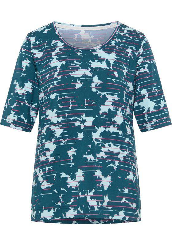 Joy Sportswear Sportshirt GAIA T-Shirt mit fantasievoller Streifengrafik Black Friday