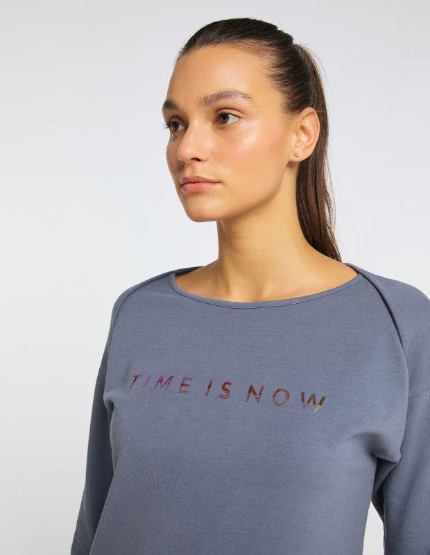 Joy Sportswear Sweatshirt KALEA Edles Sweatshirt aus Lyocell-Baumwollmischung Kauf eins, bekomm eins gratis