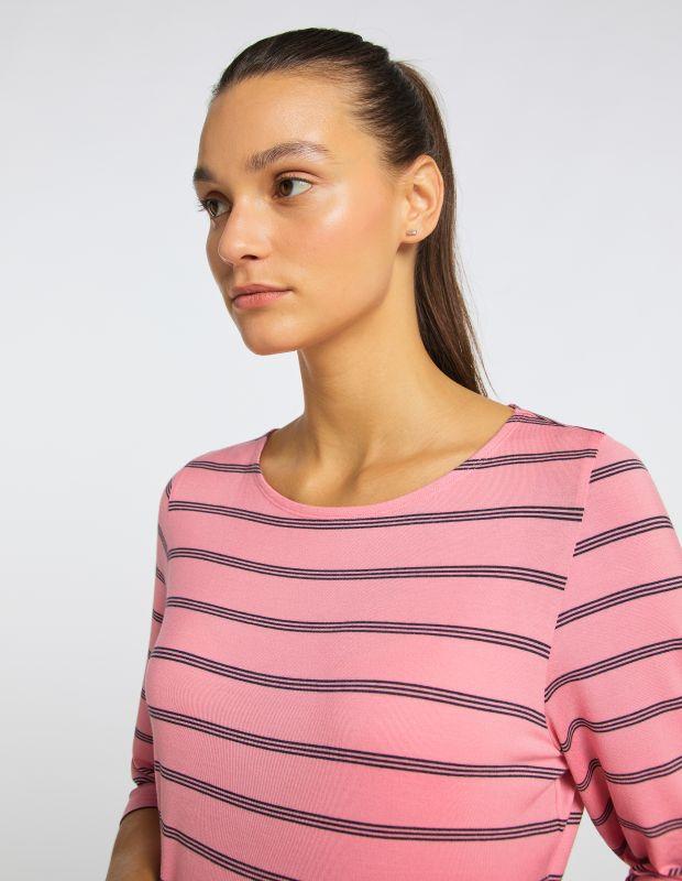 Joy Sportswear 3/4-Arm-Shirt AMIRA 3/4-Arm-Shirt im lässigen Streifenlook Riesige Ersparnisse