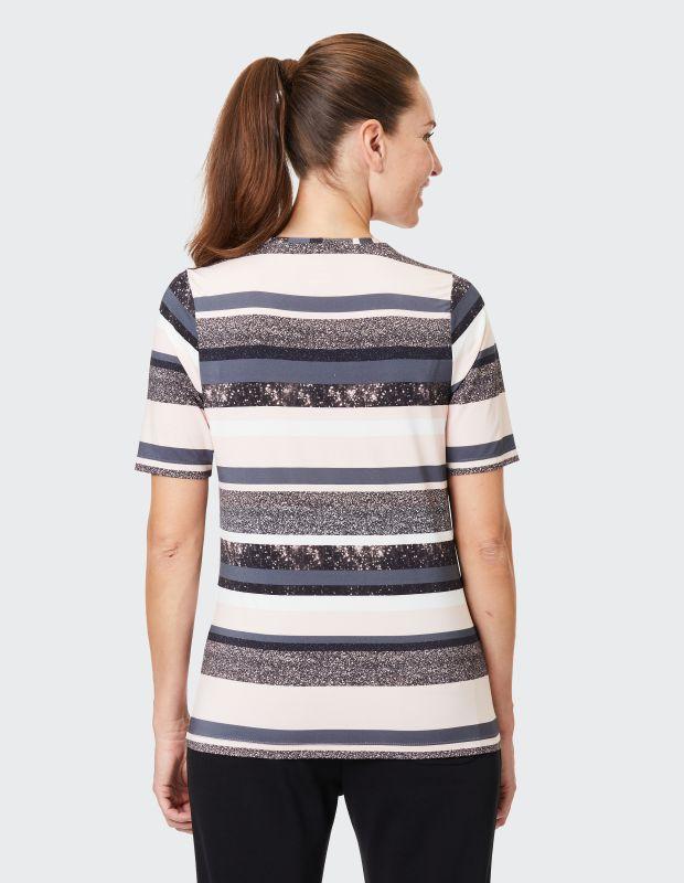 Joy Sportswear T-Shirt LARA T-Shirt mit Streifenprint Fabrikladen