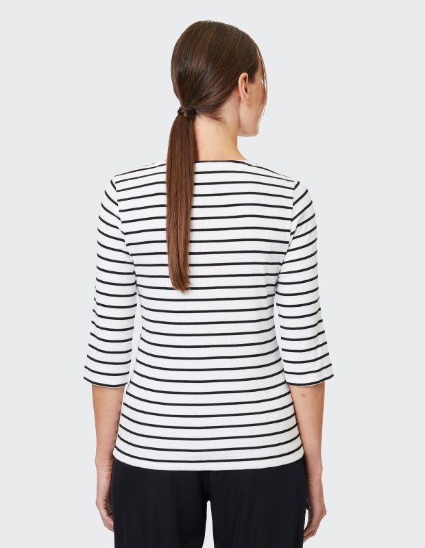 Joy Sportswear T-Shirt MAROU Ringelshirt aus Rippjersey 50% Rabatt für begrenzte Zeit