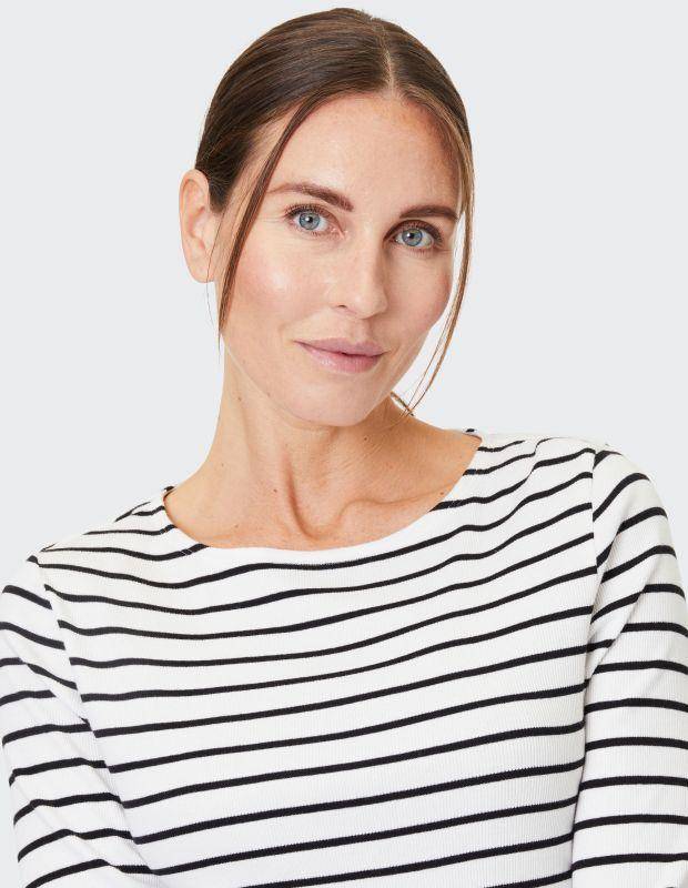 Joy Sportswear T-Shirt MAROU Ringelshirt aus Rippjersey 50% Rabatt für begrenzte Zeit