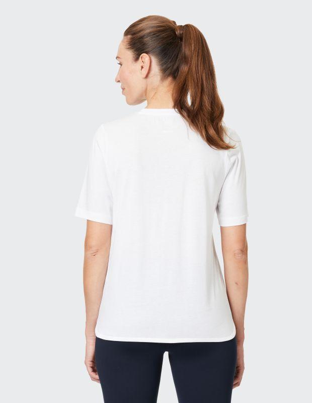 Joy Sportswear T-Shirt LUZIE Lockeres Shirt mit floralem Front-Print Verkauf