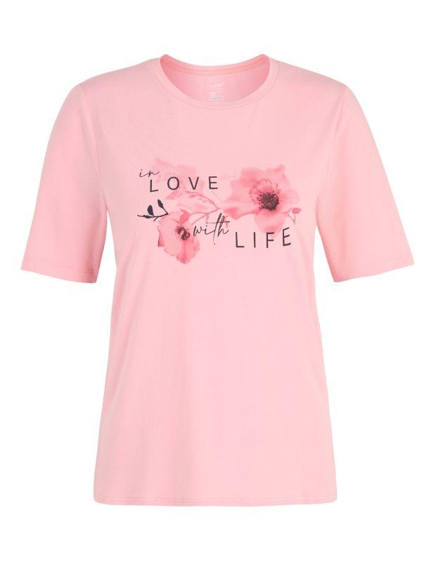 Joy Sportswear T-Shirt LUZIE Lockeres Shirt mit floralem Front-Print Hotsell