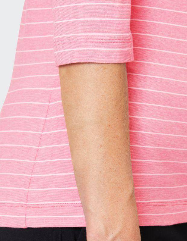 Joy Sportswear 3/4-Arm Shirt LOTTE 3/4-Arm Shirt mit modernem Ringel-Design im Angebot