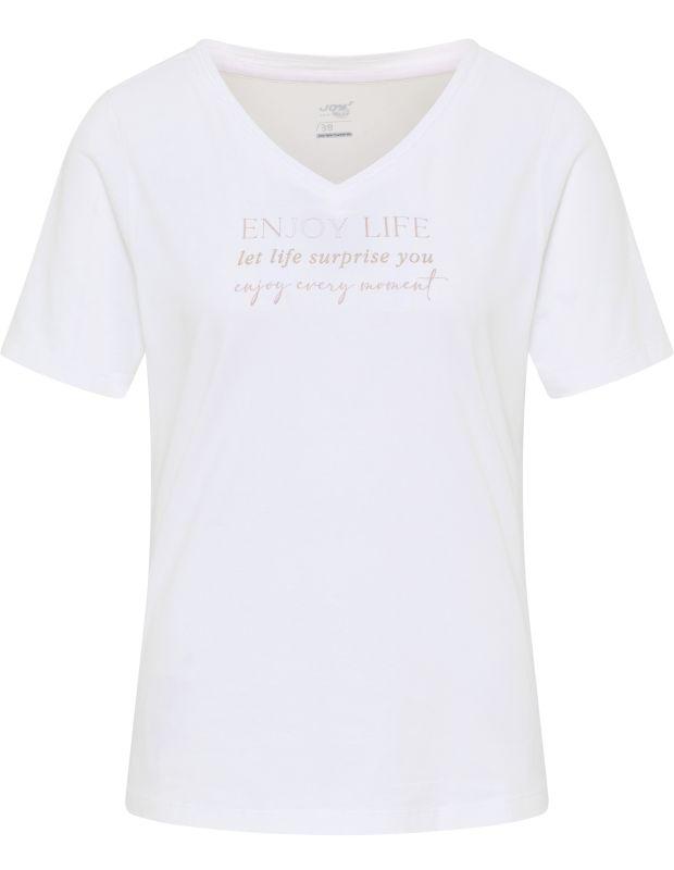 Joy Sportswear T-Shirt JIL Stilvolles T-Shirt mit abgerundetem Saum Saisonschlussverkauf