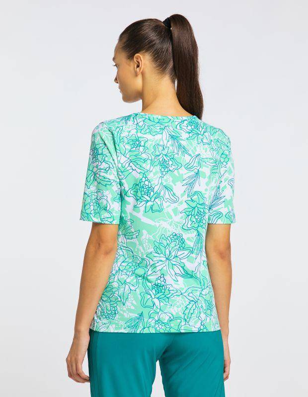 Joy Sportswear T-Shirt JOLA Sportliches T-Shirt mit floralem Druckmuster Osterangebot