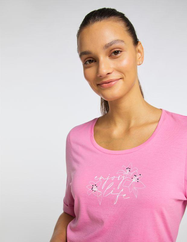 Joy Sportswear T-Shirt ANYA T-Shirt mit grafischem Blumendruck Valentinstagsangebot