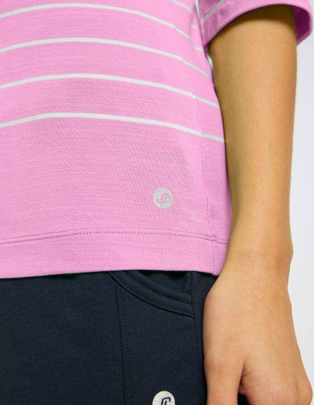 Joy Sportswear 3/4-Arm-Shirt LEILA 3/4-Arm-Shirt mit Streifen Lagerräumung