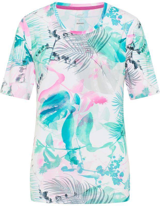 Joy Sportswear T-Shirt CLARA Rundhalsshirt mit tropischem Druckmotiv Exklusive Angebote
