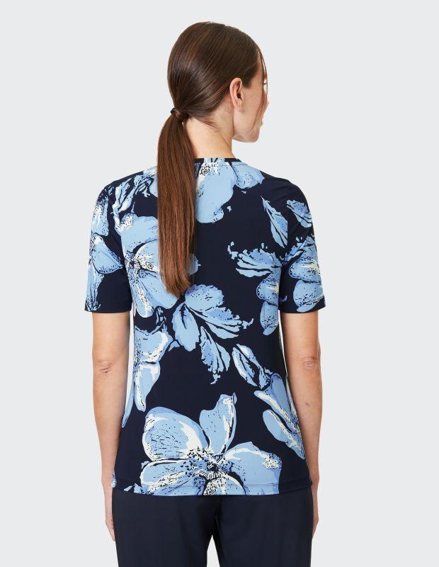Joy Sportswear T-Shirt PENELOPE T-Shirt mit floralem Allover-Print Räumungsverkauf