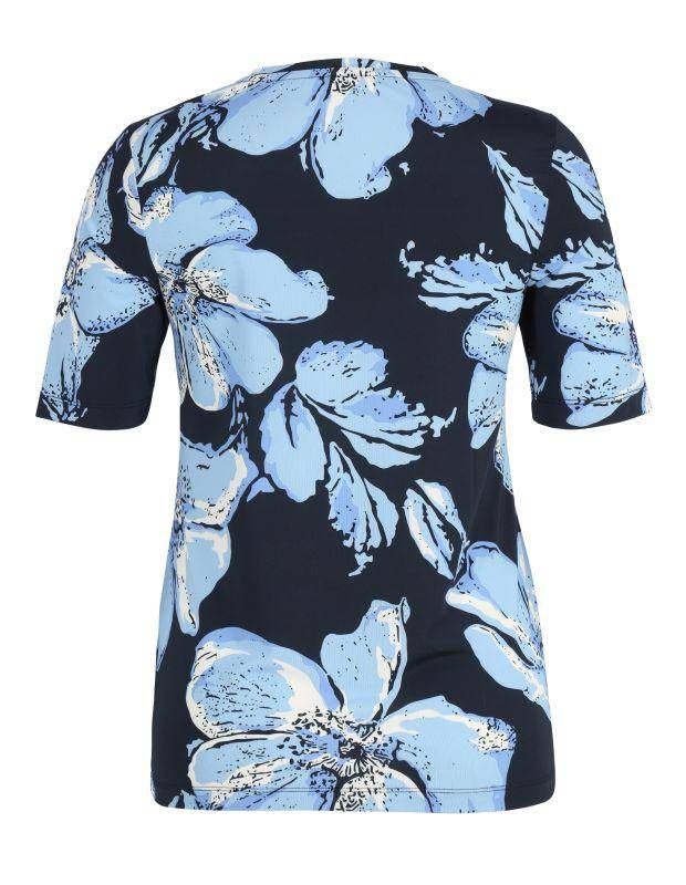 Joy Sportswear T-Shirt PENELOPE T-Shirt mit floralem Allover-Print Räumungsverkauf