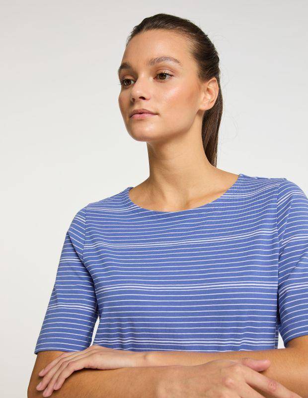 Joy Sportswear T-Shirt SADIE T-Shirt mit feinen Streifen Kostenlose Rückgabe