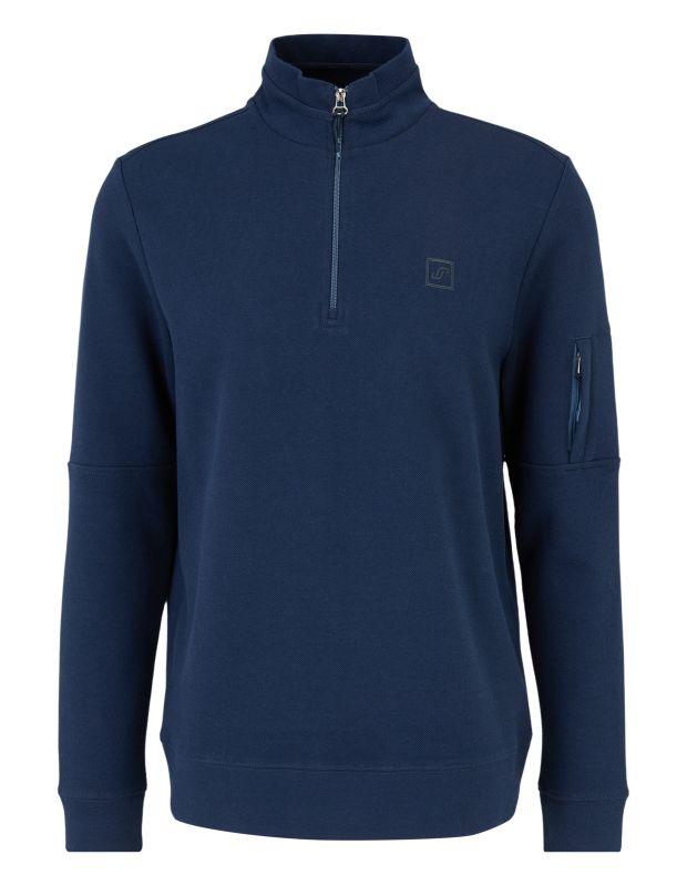 Joy Sportswear Troyer WENKO Sportiver Troyer im Denim Look Limitierter Zeitrabatt