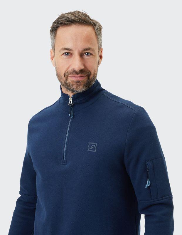 Joy Sportswear Troyer WENKO Sportiver Troyer im Denim Look Limitierter Zeitrabatt