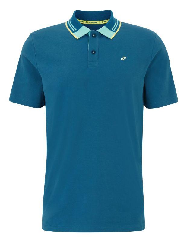 Joy Sportswear POLOSHIRT JERSEY G-Style Poloshirt mit 3-farbigen Kragen Letzte 3 Tage