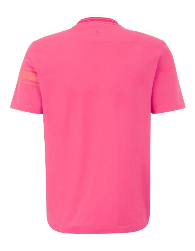 Joy Sportswear T-SHIRT JERSEY G-Style T-Shirt mit Streifen- und Label Print Neueste Stile