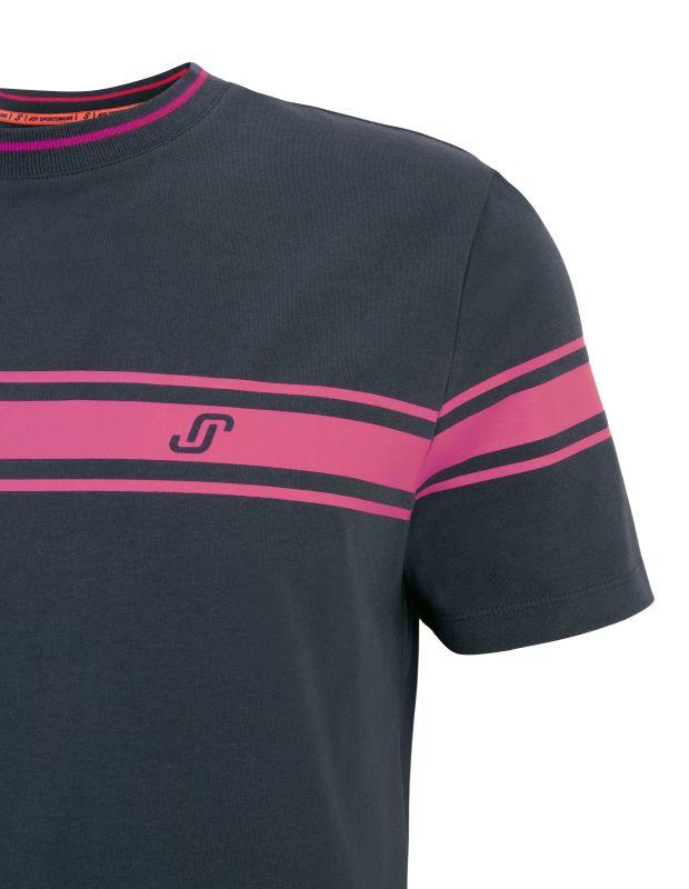 Joy Sportswear T-SHIRT JERSEY G-Style T-Shirt mit Streifen- und Label Print Bis zu 60% Rabatt
