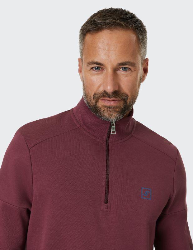Joy Sportswear Troyer ARMIN Troyer mit Strukturmix Im Verkauf