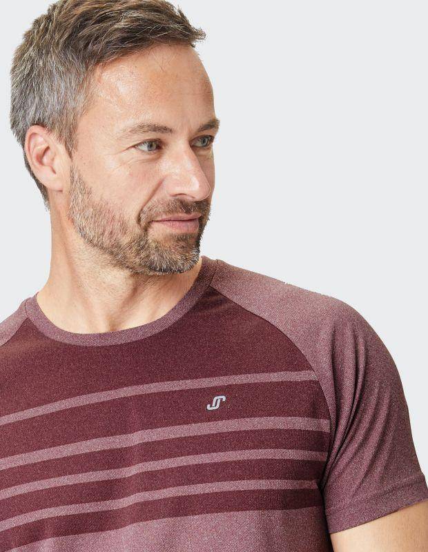 Joy Sportswear T-Shirt TINO Sportives Shirt mit Streifenprint Räumungsverkauf