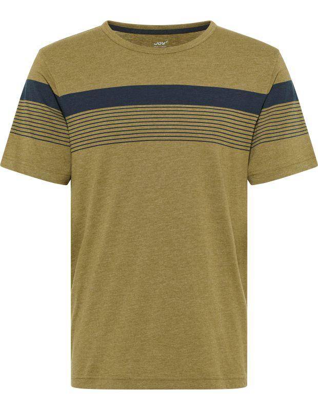 Joy Sportswear T-Shirt MATTIA T-Shirt mit moderner Streifengrafik Super Rabatt