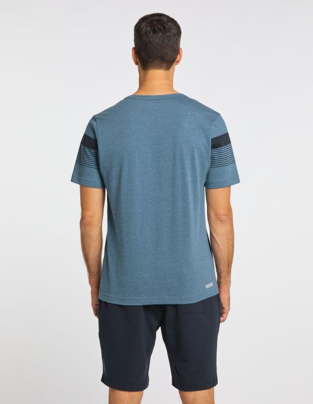 Joy Sportswear T-Shirt MATTIA T-Shirt mit moderner Streifengrafik Riesige Rabatte